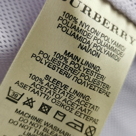 Lavender Burberry Jacket - Picture 4 of 13